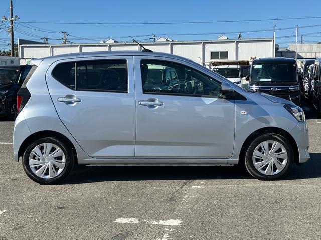 ミライースＸ　ＳＡIIIＬＥＤヘッドランプ　オートライト　オートハイビーム　デジタルメーター　プライバシーガラス　電動格納ドアミラー　スマアシ　コーナーセンサー　サイドレバー式駐車ブレーキ　キーレスエントリー　盗難防止警報（千葉県）の中古車