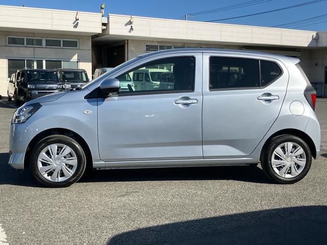 ミライースＸ　ＳＡIIIＬＥＤヘッドランプ　オートライト　オートハイビーム　デジタルメーター　プライバシーガラス　電動格納ドアミラー　スマアシ　コーナーセンサー　サイドレバー式駐車ブレーキ　キーレスエントリー　盗難防止警報（千葉県）の中古車