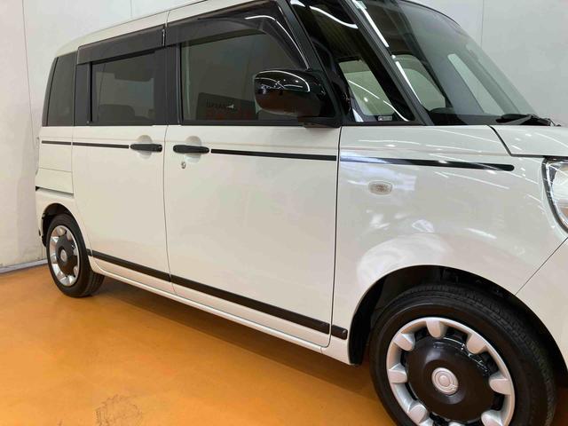 ムーヴキャンバスＧブラックアクセントＶＳ　ＳＡIIIナビ／ＢＴ／ＴＶ／ＤＩＳＣ／全周囲カメラ　前後ドラレコ　ＥＴＣ　コーナーセンサー　両側パワスラ　ＬＥＤヘッド＆フォグ　黒グリル／モール　黒内装　スマートキー　運転席シートヒーター　置きラクＢＯＸ（千葉県）の中古車