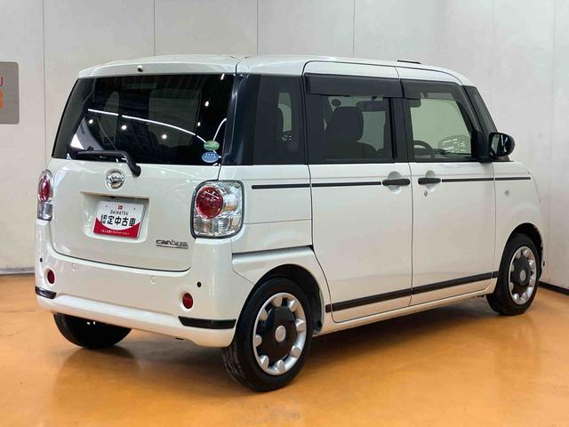 ムーヴキャンバスＧブラックアクセントＶＳ　ＳＡIIIナビ／ＢＴ／ＴＶ／ＤＩＳＣ／全周囲カメラ　前後ドラレコ　ＥＴＣ　コーナーセンサー　両側パワスラ　ＬＥＤヘッド＆フォグ　黒グリル／モール　黒内装　スマートキー　運転席シートヒーター　置きラクＢＯＸ（千葉県）の中古車