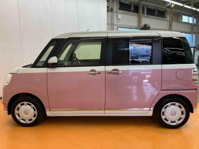 ムーヴキャンバスＧメイクアップＶＳ　ＳＡIIIパノラマカメラ連動フルセグナビ　ＵＳＢ接続　ブルートゥース対応　ＴＶナビキット　フロント．リヤドライブレコーダー連動　置きラクボックス　運転席シートヒーター　ウインドシールドディアイサー（千葉県）の中古車