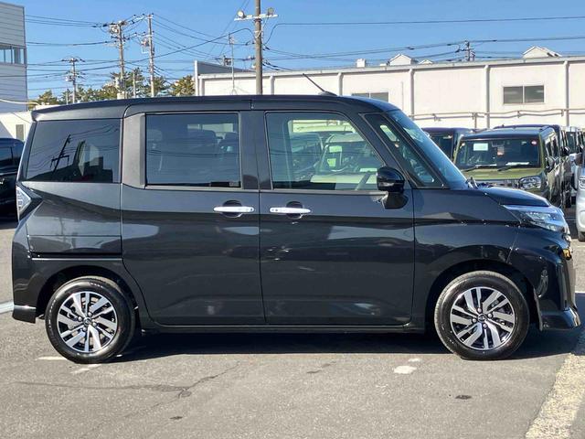 トールカスタムG9型ディスプレイオーディオ/TV/BT/USB Bカメラ 全車速追従クルコン LEDヘッドライト オートライト スマアシ 前後コーナーセンサー 電動駐車ブレーキ キーフリー 革巻きステアリング アルミ(千葉県)の中古車