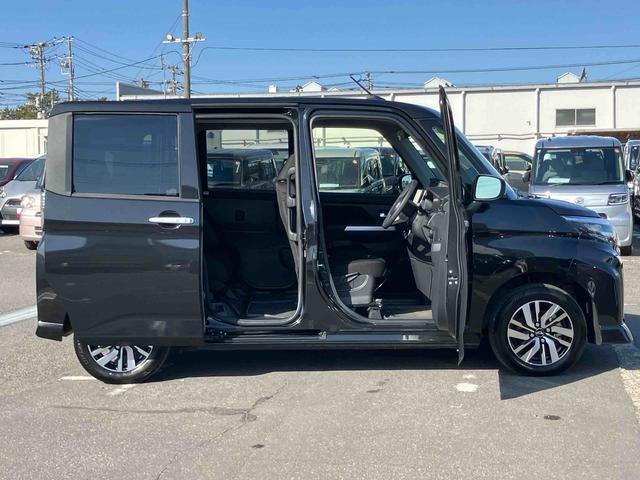 トールカスタムG9型ディスプレイオーディオ/TV/BT/USB Bカメラ 全車速追従クルコン LEDヘッドライト オートライト スマアシ 前後コーナーセンサー 電動駐車ブレーキ キーフリー 革巻きステアリング アルミ(千葉県)の中古車