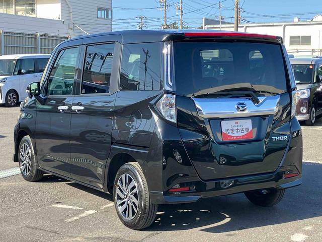 トールカスタムG9型ディスプレイオーディオ/TV/BT/USB Bカメラ 全車速追従クルコン LEDヘッドライト オートライト スマアシ 前後コーナーセンサー 電動駐車ブレーキ キーフリー 革巻きステアリング アルミ(千葉県)の中古車