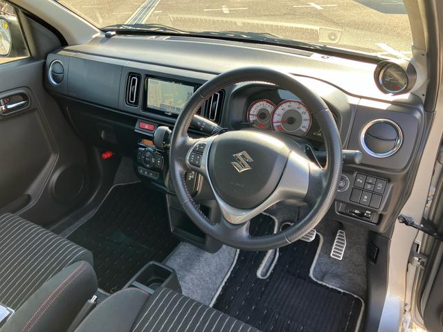 アルトワークスベースグレードターボ レカロシート パドルシフト ナビ/ワンセグ/CD/USB ETC ドラレコ HIDヘッドライト オートライト アルミホイール 革巻ステアリング ステリモ チルト オートエアコン(千葉県)の中古車