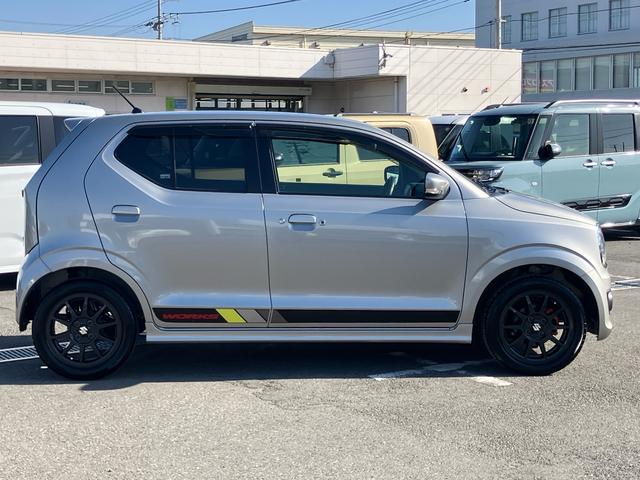 アルトワークスベースグレードターボ レカロシート パドルシフト ナビ/ワンセグ/CD/USB ETC ドラレコ HIDヘッドライト オートライト アルミホイール 革巻ステアリング ステリモ チルト オートエアコン(千葉県)の中古車