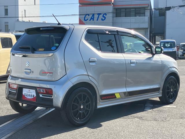 アルトワークスベースグレードターボ レカロシート パドルシフト ナビ/ワンセグ/CD/USB ETC ドラレコ HIDヘッドライト オートライト アルミホイール 革巻ステアリング ステリモ チルト オートエアコン(千葉県)の中古車