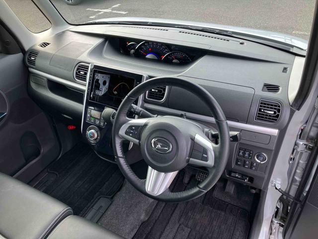 タントカスタムRS トップエディションSAIIIターボ バックカメラ ドラレコ ETC トップシェイドガラス 運転席シートヒーター LEDヘッドライト オートライト スマアシ 両側電動スライドドア 革巻ステアリング キーフリー 盗難防止警報 アルミ(千葉県)の中古車