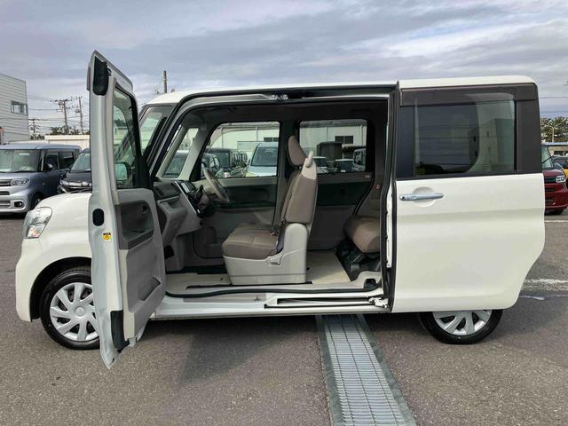 タントＸナビ／ワンセグ／ＣＤ／ＵＳＢ　バックカメラ　横滑り防止装置　左側電動スライドドア　ハロゲンヘッドライト　オートライト　キーフリー　盗難防止警報　オートＡ／Ｃ　ステアリングリモコン　足踏み式駐車ブレーキ（千葉県）の中古車