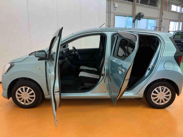 ミライースLCDラジオチューナー AUX接続 オートライト キーレスエントリー 横滑り防止装置 アイドリングストップ マニュアルレベリング機能付ハロゲンヘッドライト ショッピングフック ラバーマット(千葉県)の中古車