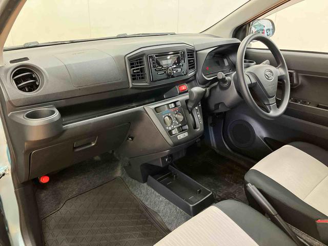 ミライースLCDラジオチューナー AUX接続 オートライト キーレスエントリー 横滑り防止装置 アイドリングストップ マニュアルレベリング機能付ハロゲンヘッドライト ショッピングフック ラバーマット(千葉県)の中古車