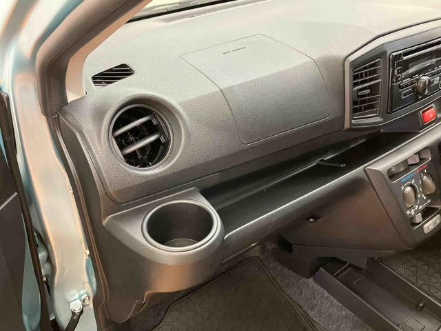 ミライースLCDラジオチューナー AUX接続 オートライト キーレスエントリー 横滑り防止装置 アイドリングストップ マニュアルレベリング機能付ハロゲンヘッドライト ショッピングフック ラバーマット(千葉県)の中古車