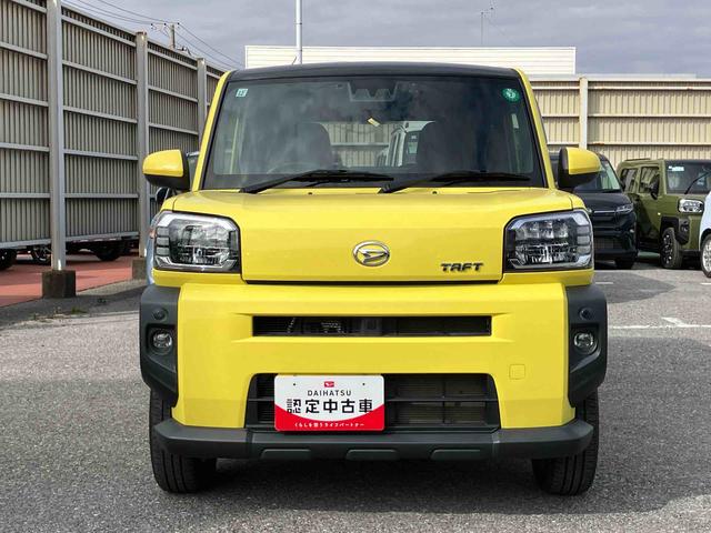 タフトＧターボ９型ＤＰオーディオ／ＢＴ／ＴＶ／バックカメラ／ステアスイッチ　前後ドラレコ　ＥＴＣ　ガラスルーフ　ルーフレール　１５インチアルミ　ＬＥＤヘッド／フォグ　シートヒーター　クルコン　衝突被害軽減ブレーキ（千葉県）の中古車