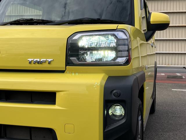 タフトＧターボ９型ＤＰオーディオ／ＢＴ／ＴＶ／バックカメラ／ステアスイッチ　前後ドラレコ　ＥＴＣ　ガラスルーフ　ルーフレール　１５インチアルミ　ＬＥＤヘッド／フォグ　シートヒーター　クルコン　衝突被害軽減ブレーキ（千葉県）の中古車