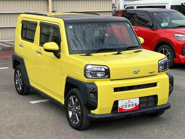 タフトＧターボ９型ＤＰオーディオ／ＢＴ／ＴＶ／バックカメラ／ステアスイッチ　前後ドラレコ　ＥＴＣ　ガラスルーフ　ルーフレール　１５インチアルミ　ＬＥＤヘッド／フォグ　シートヒーター　クルコン　衝突被害軽減ブレーキ（千葉県）の中古車