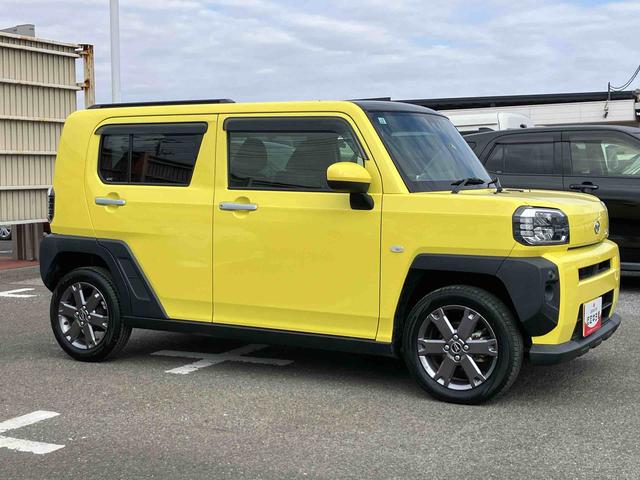 タフトＧターボ９型ＤＰオーディオ／ＢＴ／ＴＶ／バックカメラ／ステアスイッチ　前後ドラレコ　ＥＴＣ　ガラスルーフ　ルーフレール　１５インチアルミ　ＬＥＤヘッド／フォグ　シートヒーター　クルコン　衝突被害軽減ブレーキ（千葉県）の中古車