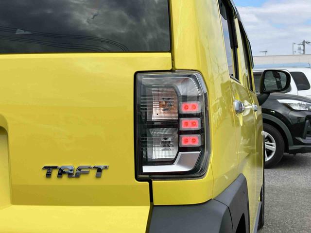 タフトＧターボ９型ＤＰオーディオ／ＢＴ／ＴＶ／バックカメラ／ステアスイッチ　前後ドラレコ　ＥＴＣ　ガラスルーフ　ルーフレール　１５インチアルミ　ＬＥＤヘッド／フォグ　シートヒーター　クルコン　衝突被害軽減ブレーキ（千葉県）の中古車