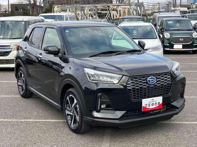 ロッキープレミアムＧ　ＨＥＶバックカメラ／ステアリングスイッチ　アダプティブクルコン　ＬＥＤヘッドライト＆フォグランプ　バックフォグランプ　１７インチアルミホイール　シートヒーター　コーナーセンサー　衝突被害軽減ブレーキ（千葉県）の中古車