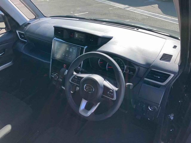 トールカスタムG9型ディスプレイオーディオ/TV/BT/USB Bカメラ 全車速追従クルコン LEDヘッドライト オートライト スマアシ 前後コーナーセンサー 電動駐車ブレーキ キーフリー 革巻きステアリング アルミ(千葉県)の中古車