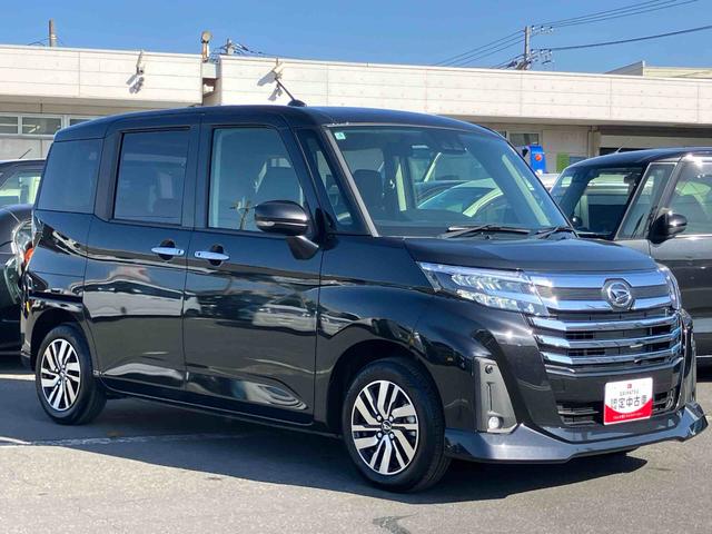 トールカスタムG9型ディスプレイオーディオ/TV/BT/USB Bカメラ 全車速追従クルコン LEDヘッドライト オートライト スマアシ 前後コーナーセンサー 電動駐車ブレーキ キーフリー 革巻きステアリング アルミ(千葉県)の中古車