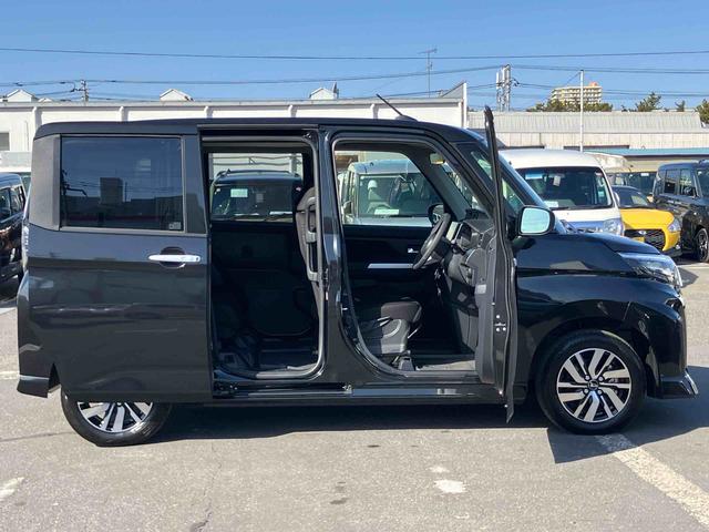 トールカスタムG9型ディスプレイオーディオ/TV/BT/USB Bカメラ 全車速追従クルコン LEDヘッドライト オートライト スマアシ 前後コーナーセンサー 電動駐車ブレーキ キーフリー 革巻きステアリング アルミ(千葉県)の中古車