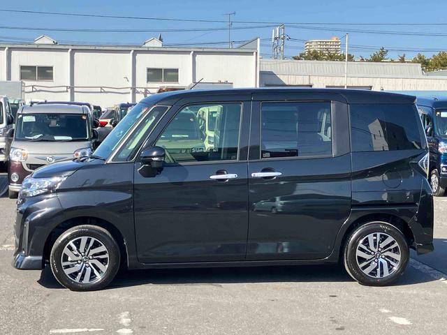 トールカスタムG9型ディスプレイオーディオ/TV/BT/USB Bカメラ 全車速追従クルコン LEDヘッドライト オートライト スマアシ 前後コーナーセンサー 電動駐車ブレーキ キーフリー 革巻きステアリング アルミ(千葉県)の中古車