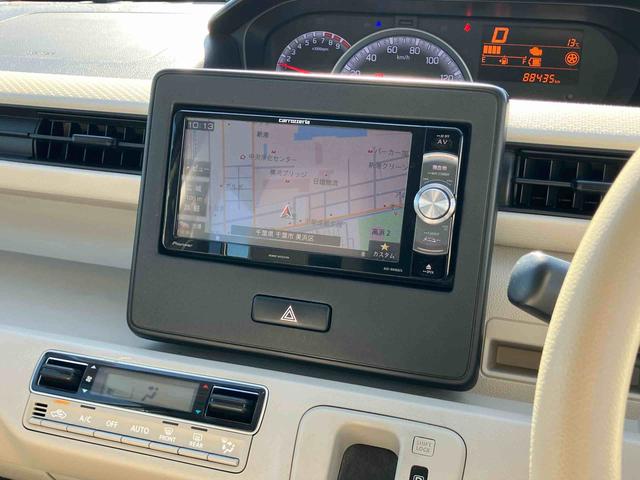 ワゴンＲハイブリッドＦＸハイブリッド　ナビ／地デジ／ＤＶＤ／ＢＴ／ＵＳＢ　運転席シートヒーター　オートエアコン　キーレスエントリー　盗難防止警報　横滑り防止装置　足踏み式駐車ブレーキ　ハロゲンヘッドランプ　電動格納ドアミラー（千葉県）の中古車