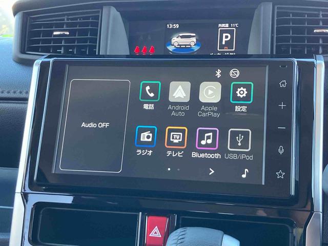 トールカスタムＧ９型ＤＰオーディオ／ＢＴ／ＴＶ／Ｂカメラ／ステアリングスイッチ　ＬＥＤヘッド＆フォグランプ　自動追従クルコン　１４インチアルミ　両側パワスラ　電動駐車ブレーキ　コーナーセンサー　衝突被害軽減ブレーキ（千葉県）の中古車