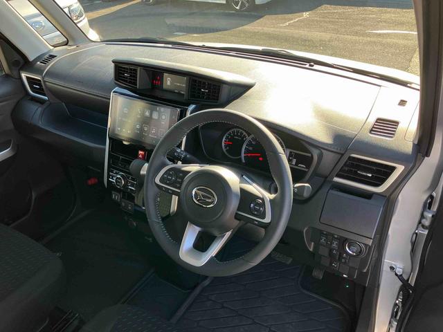 トールカスタムＧ９型ディスプレイオーディオ／ＴＶ／ＢＴ／ＵＳＢ　Ｂカメラ　全車速追従クルコン　ＬＥＤヘッドライト　オートライト　スマアシ　前後コーナーセンサー　電動駐車ブレーキ　キーフリー　革巻きステアリング　アルミ（千葉県）の中古車