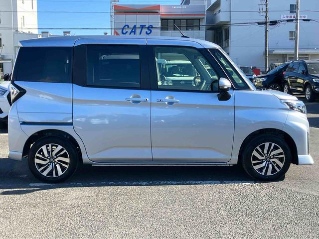 トールカスタムＧ９型ディスプレイオーディオ／ＴＶ／ＢＴ／ＵＳＢ　Ｂカメラ　全車速追従クルコン　ＬＥＤヘッドライト　オートライト　スマアシ　前後コーナーセンサー　電動駐車ブレーキ　キーフリー　革巻きステアリング　アルミ（千葉県）の中古車