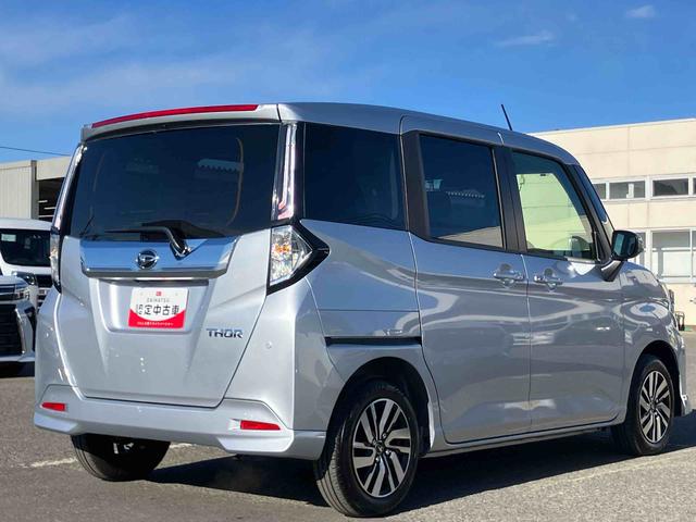 トールカスタムＧ９型ディスプレイオーディオ／ＴＶ／ＢＴ／ＵＳＢ　Ｂカメラ　全車速追従クルコン　ＬＥＤヘッドライト　オートライト　スマアシ　前後コーナーセンサー　電動駐車ブレーキ　キーフリー　革巻きステアリング　アルミ（千葉県）の中古車