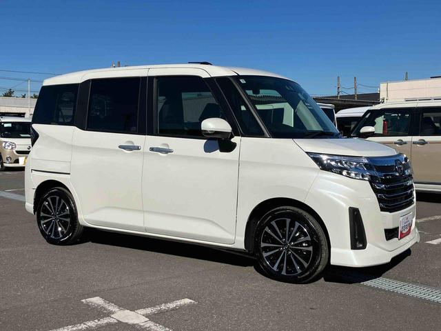 トールカスタムＧ　ターボ９型ＤＰオーディオ／ＢＴ／ＴＶ／Ｂカメラ／ステアリングスイッチ　ＬＥＤヘッド＆フォグランプ　自動追従クルコン　１５インチアルミ　両側パワスラ　電動駐車ブレーキ　コーナーセンサー　衝突被害軽減ブレーキ（千葉県）の中古車