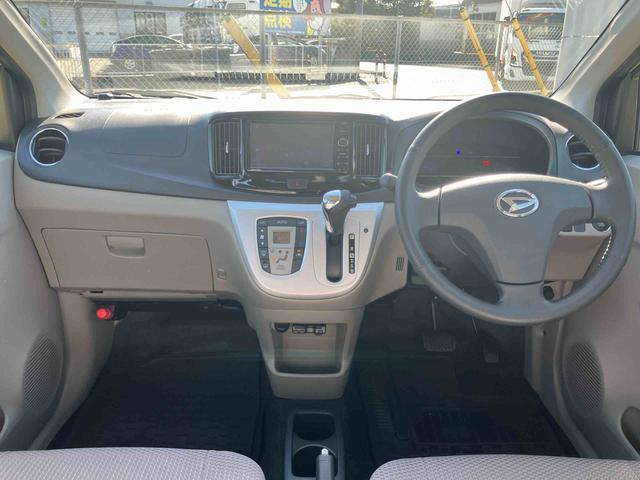 ミライースＧ　スマートセレクションＳＡバックカメラ連動ワンセグナビ　ＵＳＢ接続　ＥＴＣ　衝突被害軽減ブレーキ　横滑り防止装置　アイドリングストップ　プッシュエンジンスタート　マニュアルレベリング機能付ハロゲンヘッドライト（千葉県）の中古車