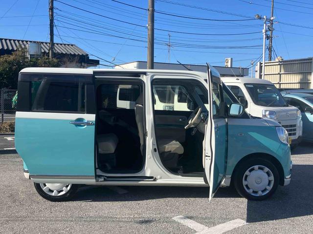 ムーヴキャンバスＧメイクアップＶＳ　ＳＡIIIパノラマカメラ連動フルセグナビ　ＵＳＢ接続　ブルートゥース対応　フロント．リヤドライブレコーダー連動　ＥＴＣ　置きラクボックス　運転席シートヒーター　ウインドシールドディアイサー　アイドリングストップ（千葉県）の中古車