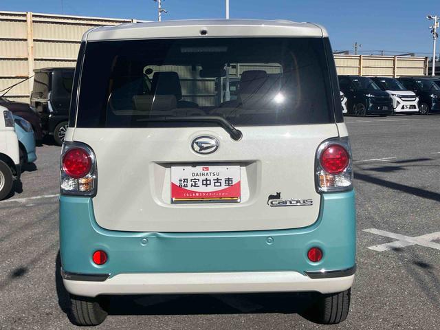 ムーヴキャンバスＧメイクアップＶＳ　ＳＡIIIパノラマカメラ連動フルセグナビ　ＵＳＢ接続　ブルートゥース対応　フロント．リヤドライブレコーダー連動　ＥＴＣ　置きラクボックス　運転席シートヒーター　ウインドシールドディアイサー　アイドリングストップ（千葉県）の中古車