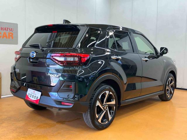 ロッキープレミアムＧ　ＨＥＶ衝突回避支援システム　横滑り防止装置　アダプティブクルーズコントロール　ホールド機能付き電動パーキングブレーキ　リヤフォグランプ　前席シートヒーター　前後コーナーセンサ　５穴１７インチアルミホイール（千葉県）の中古車