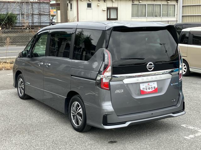 セレナｅ−パワー　ハイウェイスターＶナビ／ＢＴ／ＴＶ／全周囲カメラ／ステアスイッチ　前後ドラレコ　ＥＴＣ　電子ルームミラー　両側パワスラ　ＬＥＤヘッド／フォグ　１５インチアルミ　スマートキー　シートバックテーブル　自動追従クルコン（千葉県）の中古車