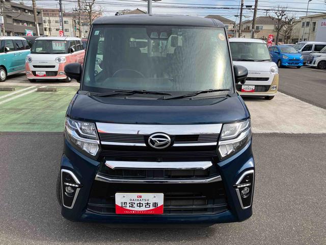 タントカスタムＲＳスタイルセレクション４ＷＤ　ターボ　両側電動スライドドア　純正メモリーナビ　ＣＤ　ＤＶＤ　ドライブレコーダー　ＥＴＣ　衝突回避支援ブレーキ　誤発進抑制装置　アイドリングストップ　スマートキー　盗難防止装置　イモビライザー（千葉県）の中古車