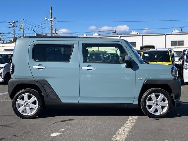 タフトG9型ナビ/TV/DVD/BT/USB Bカメラ 前後ドラレコ ETC ガラスルーフ ルーフレール LEDヘッドランプ オートライト 前後コーナーセンサー シートヒーター 電動駐車ブレーキ キーフリー(千葉県)の中古車