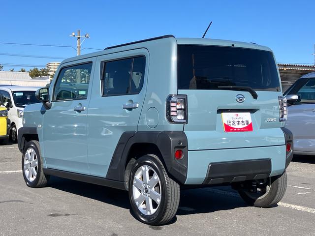 タフトG9型ナビ/TV/DVD/BT/USB Bカメラ 前後ドラレコ ETC ガラスルーフ ルーフレール LEDヘッドランプ オートライト 前後コーナーセンサー シートヒーター 電動駐車ブレーキ キーフリー(千葉県)の中古車