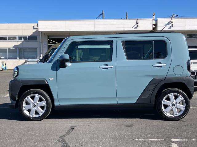 タフトG9型ナビ/TV/DVD/BT/USB Bカメラ 前後ドラレコ ETC ガラスルーフ ルーフレール LEDヘッドランプ オートライト 前後コーナーセンサー シートヒーター 電動駐車ブレーキ キーフリー(千葉県)の中古車