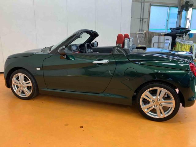 コペンセロ　Ｓフルセグナビ　ブルートゥース対応　センターコンソール内ＥＴＣ　シートヒーター付きレカロシート　モモ製ステアリングホイール　ビルシュタイン製ショックアブソーバー　横滑り防止装置　アイドリングストップ（千葉県）の中古車