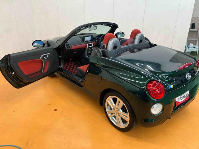 コペンセロ　Ｓフルセグナビ　ブルートゥース対応　センターコンソール内ＥＴＣ　シートヒーター付きレカロシート　モモ製ステアリングホイール　ビルシュタイン製ショックアブソーバー　横滑り防止装置　アイドリングストップ（千葉県）の中古車