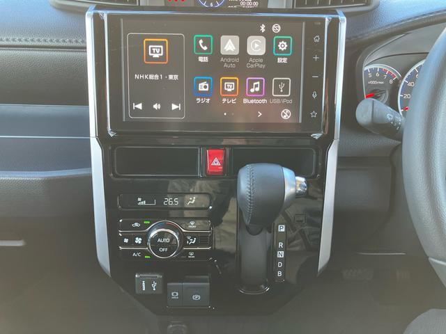 トールカスタムＧ　ターボターボ　９型ＤＰＡ／ＴＶ／ＢＴ／ＵＳＢ　Ｂカメラ　ＥＴＣ　全車速追従クルコン　ＬＥＤヘッドライト　オートライト　オートハイビーム　スマアシ　前後コーナーセンサー　電動駐車ブレーキ　キーフリー　アルミ（千葉県）の中古車