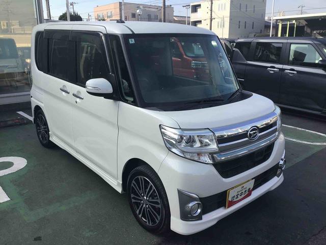 タントカスタムＲＳ　ＳＡ純正８インチナビゲーション・バックカメラ・ＥＴＣ・両側電動スライドドア・キーフリーシステム・ＬＥＤヘッドライト・フォグランプ・アルミホイール・オートエアコン・アイドリングストップ・オートライト（千葉県）の中古車