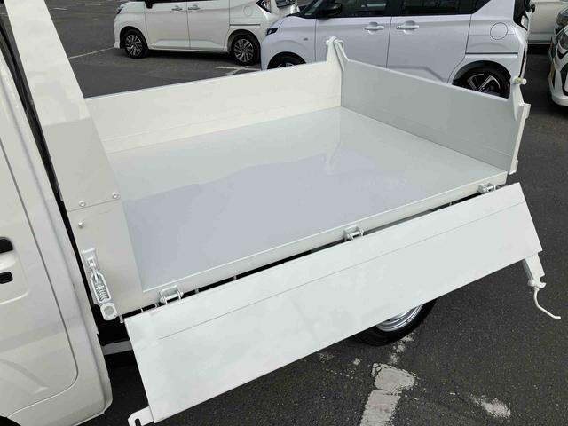 ハイゼットトラック多目的ダンプ４ＷＤ　５速ＭＴ　ＥＴＣ　パワーウィンド　電動格納ドアミラー　４枚リーフ　荷台三方開　荷台作業灯　ＬＥＤヘッドライト　オートライト　キーフリー　スマアシ　前後コーナーセンサー　バッテリーカバー　ラジオ（千葉県）の中古車