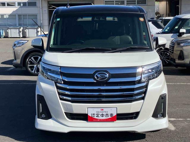 トールカスタムＧ９型ナビ／ＴＶ／ＤＶＤ／ＢＴ／ＵＳＢ　バックカメラ　前後ドラレコ　ＥＴＣ　全車速追従クルコン　ＬＥＤヘッドライト　オートライト　コーナーセンサー　シートヒーター　トップシェイドガラス　電動駐車ブレーキ（千葉県）の中古車