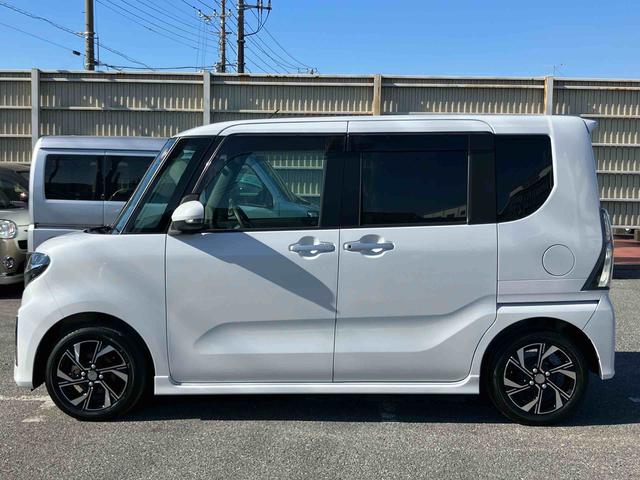 タントカスタムＸバックカメラ連動フルセグナビ　ＵＳＢ接続　ブルートゥース対応　フロント．リヤドライブレコーダー連動　ＴＶナビキット　運転席ロングスライドシート　前席シートヒーター　オートライト　オートハイビーム（千葉県）の中古車