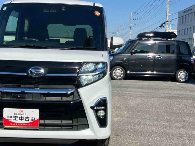 タントカスタムＸバックカメラ連動フルセグナビ　ＵＳＢ接続　ブルートゥース対応　フロント．リヤドライブレコーダー連動　ＴＶナビキット　運転席ロングスライドシート　前席シートヒーター　オートライト　オートハイビーム（千葉県）の中古車