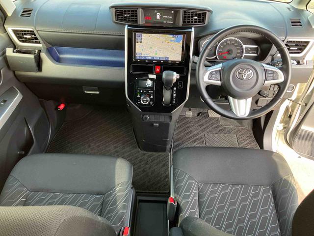 タンクカスタムＧ純正９インチナビ　バックカメラ　前方ドラレコ　ＥＴＣ　衝突回避支援ブレーキ　クルコン　コーナーセンサー　両側電動スライドドア　プッシュボタンスタート　スペアタイヤ　１４インチアルミホイール（千葉県）の中古車